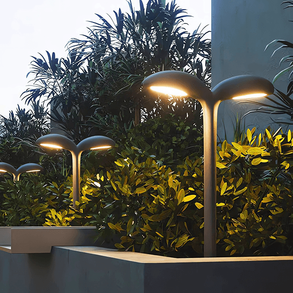 智能豆芽彩光草坪灯